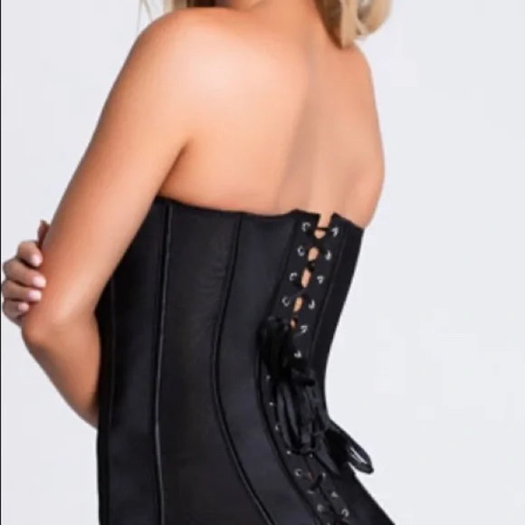 Seven Til Midnight Stretch Zip Front Corset S - Picture 4 of 10